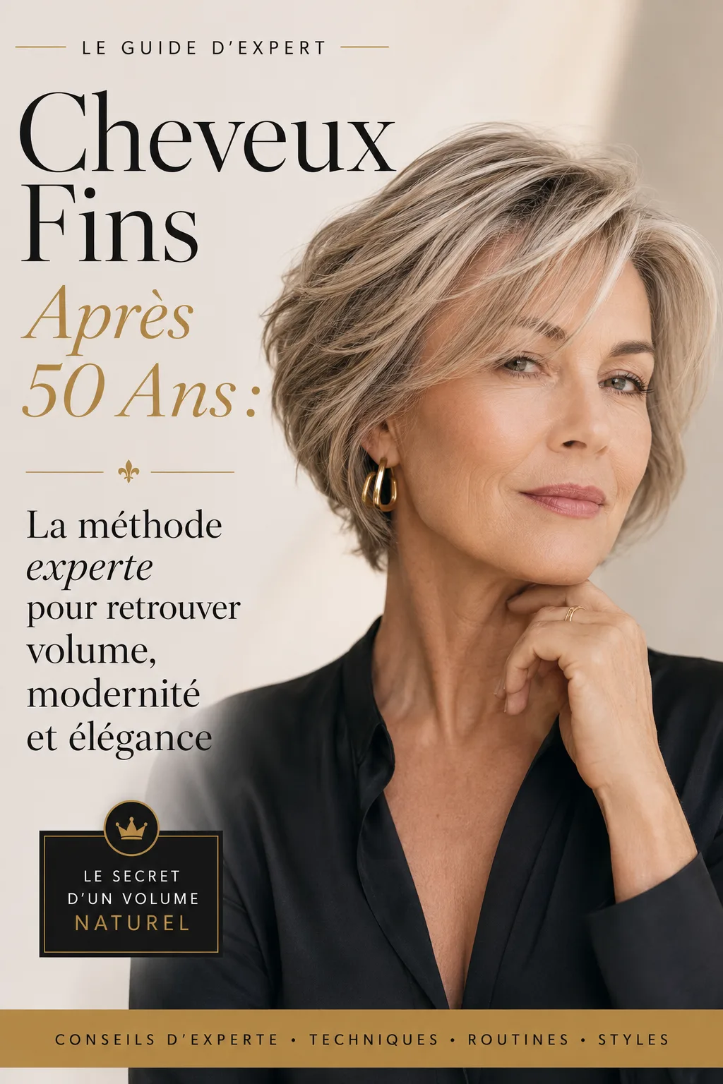 cheveux fins après 50 ans methode volume