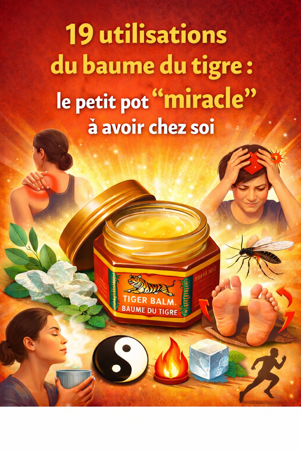19 utilisations du baume du tigre : le petit pot “miracle” à avoir chez soi
