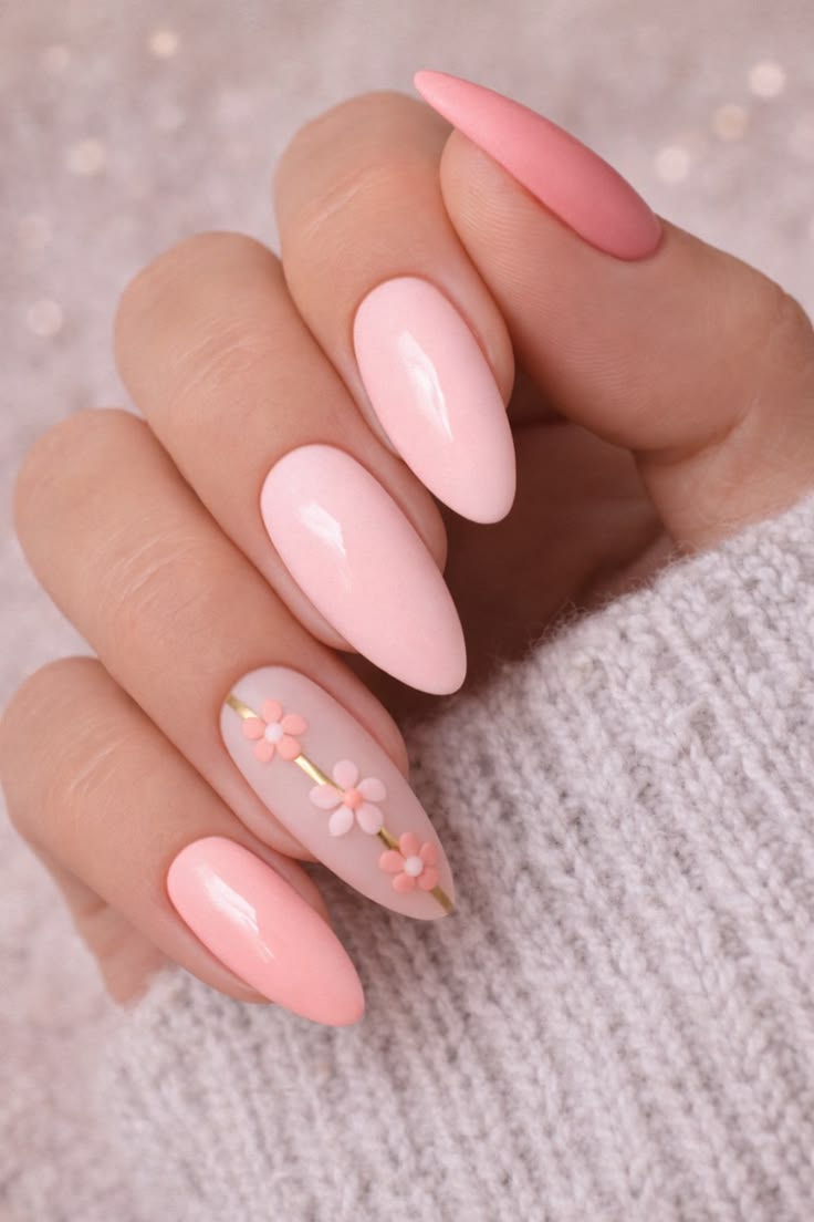 ongles printemps