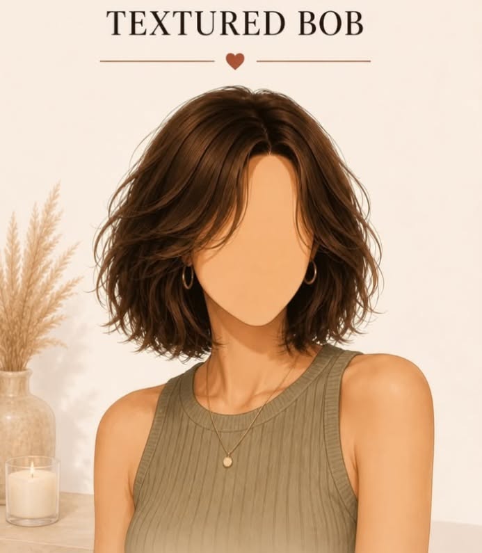 Découvrez le bob texturé qui met en valeur tous les visages