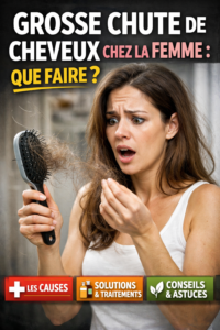 chute de cheveux femme